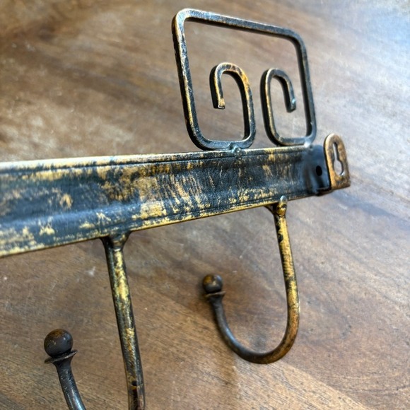 Key Holder Wall Mount‎ Rack Decorative Home Decor Rustic Entryway Coat Rack - Picture 8 of 9